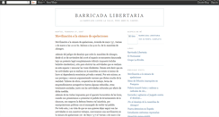 Desktop Screenshot of barricadalibertaria.blogspot.com