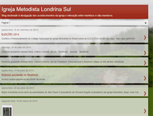 Tablet Screenshot of metodistasul.blogspot.com