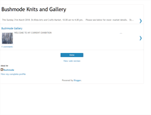 Tablet Screenshot of bushmode.blogspot.com