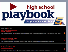Tablet Screenshot of highschoolplaybook.blogspot.com