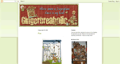 Desktop Screenshot of gingerbreadaholic.blogspot.com