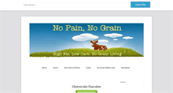 Desktop Screenshot of nopainnograin.blogspot.com