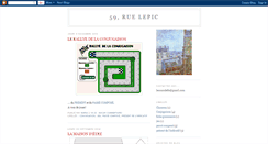Desktop Screenshot of 59ruelepic.blogspot.com