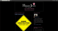 Desktop Screenshot of helenjulia.blogspot.com