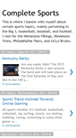 Mobile Screenshot of completesports.blogspot.com