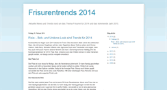 Desktop Screenshot of frisurentrends.blogspot.com