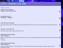 Tablet Screenshot of gurucemerlangsbp.blogspot.com