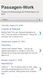 Mobile Screenshot of passagen-work.blogspot.com