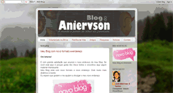 Desktop Screenshot of aniervson.blogspot.com