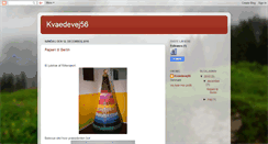 Desktop Screenshot of kvaedevej56.blogspot.com
