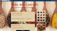 Desktop Screenshot of gula-naoepecado.blogspot.com