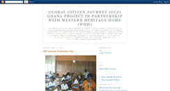 Desktop Screenshot of gcjghana.blogspot.com