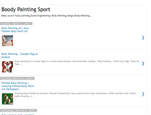 Tablet Screenshot of boodypaintingsport.blogspot.com