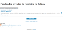 Tablet Screenshot of faculdadesprivadasdemedicinanabolivia.blogspot.com