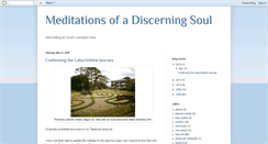 Desktop Screenshot of mydiscerningsoul.blogspot.com