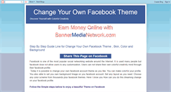 Desktop Screenshot of change-facebook-themes.blogspot.com