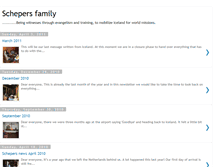 Tablet Screenshot of familyschepers.blogspot.com