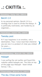 Mobile Screenshot of cikitita.blogspot.com