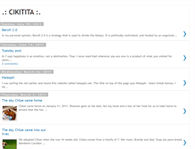 Tablet Screenshot of cikitita.blogspot.com