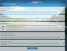Tablet Screenshot of fwinfonline.blogspot.com