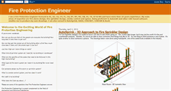 Desktop Screenshot of fireprotectionengineer.blogspot.com