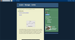 Desktop Screenshot of andrebiounifal.blogspot.com