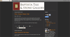 Desktop Screenshot of baptistatile.blogspot.com