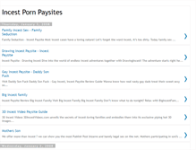Tablet Screenshot of incestpaysites.blogspot.com