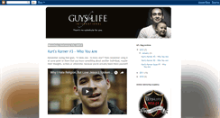Desktop Screenshot of guysforlife.blogspot.com