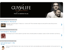 Tablet Screenshot of guysforlife.blogspot.com