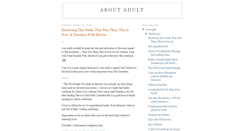 Desktop Screenshot of new-aboutadult.blogspot.com