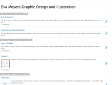 Tablet Screenshot of evameyersdesign.blogspot.com