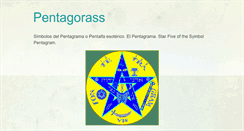 Desktop Screenshot of pentagorass.blogspot.com