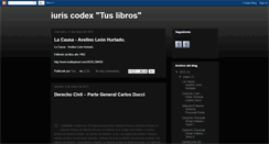 Desktop Screenshot of iuriscodex.blogspot.com