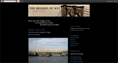 Desktop Screenshot of nycbridges.blogspot.com