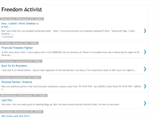 Tablet Screenshot of freeactivist.blogspot.com