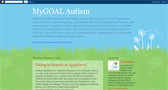 Desktop Screenshot of mygoalautism.blogspot.com