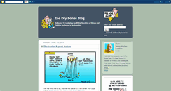 Desktop Screenshot of drybonesblog.blogspot.com