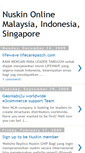 Mobile Screenshot of nuskinonline.blogspot.com