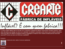 Tablet Screenshot of crearteprojetosinflaveis.blogspot.com