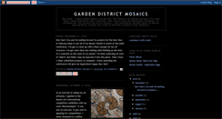 Desktop Screenshot of gardendistrictmosaics.blogspot.com