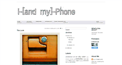 Desktop Screenshot of iandmyphone.blogspot.com