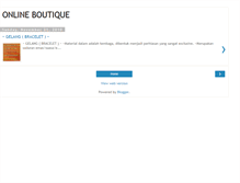 Tablet Screenshot of on9boutique.blogspot.com