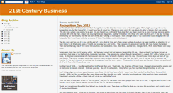 Desktop Screenshot of 21stcenturybusiness.blogspot.com