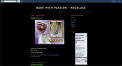 Desktop Screenshot of madewithpassion-necklace.blogspot.com