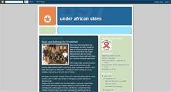 Desktop Screenshot of alexunderafricanskies.blogspot.com