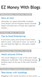Mobile Screenshot of ez-money-with-blogs.blogspot.com