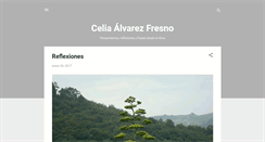 Desktop Screenshot of celiaalvarez.blogspot.com