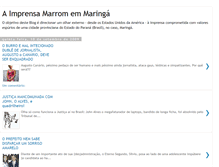 Tablet Screenshot of imprensa-marrom-em-maringa.blogspot.com