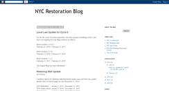 Desktop Screenshot of nycrestoration.blogspot.com